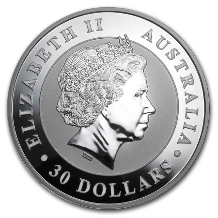 2014 Australia 1 kilo Silver Kookaburra Coin Image of 2014 Australia 1 kilo Silver Kookaburra Coin