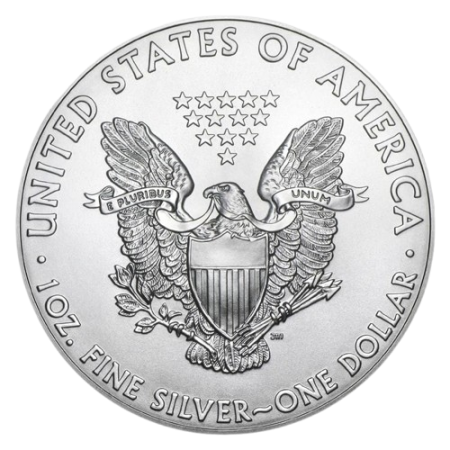 1 oz USA Eagle .999% Fine Silver Coin 2015 Image of 1 oz USA Eagle .999% Fine Silver Coin 2015