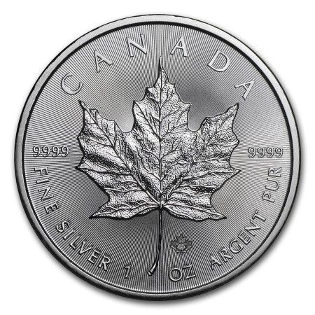 Image of 1 Toz Canadian Maple Leaf Silver Coin (Year 2018) | PRE-ORDER