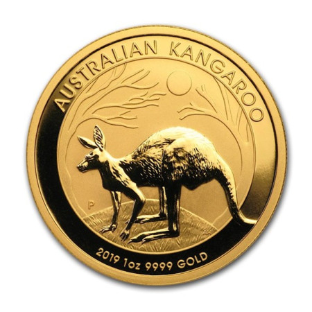 Image of 1 Oz Gold Kangaroo Gold Coin BU 2019