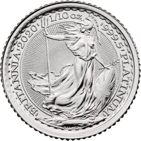 Image of 1/10 Oz Britannia Platinum Coin 2020 | PRE-ORDER