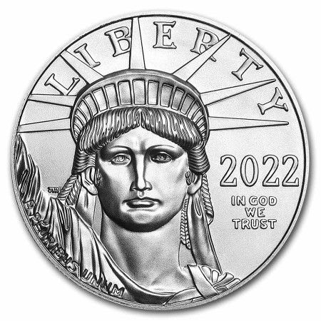 1 oz USA Platinum Eagle Coin 2022