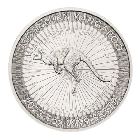 1 Oz Australian Kangaroo .9999% Fine Silver Coin 2023