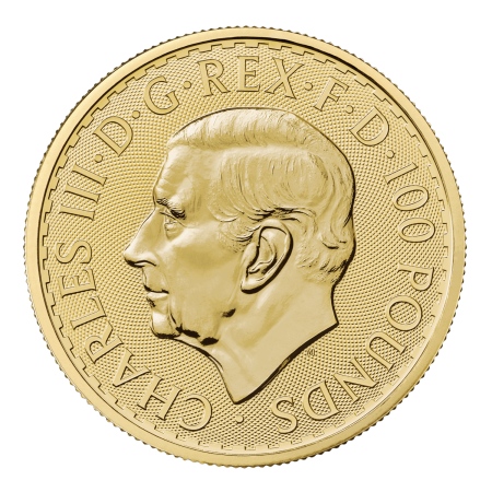 1 Oz UK Britannia Gold Coin 2023 King Charles III Image of 1 Oz UK Britannia Gold Coin 2023 King Charles III