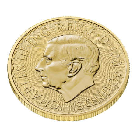 1 Oz 2024 Britannia Gold Coin King Charles III Image of 1 Oz 2024 Britannia Gold Coin King Charles III