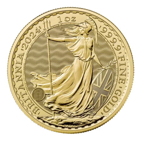 Image of 1 Oz 2024 Britannia Gold Coin King Charles III
