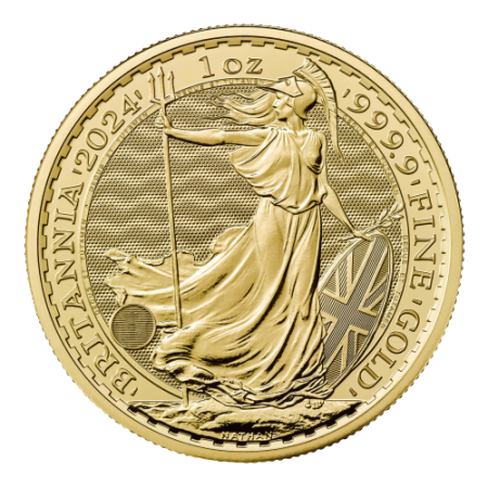 1 Oz 2024 Britannia Gold Coin King Charles III