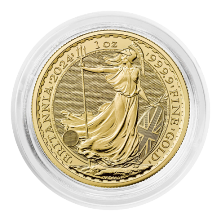 1 Oz 2024 Britannia Gold Coin King Charles III Image of 1 Oz 2024 Britannia Gold Coin King Charles III