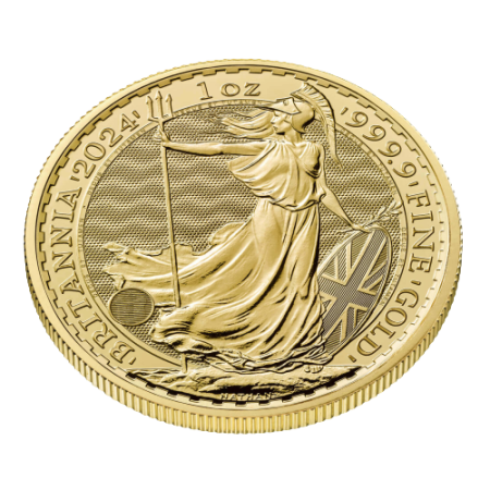 1 Oz 2024 Britannia Gold Coin King Charles III Image of 1 Oz 2024 Britannia Gold Coin King Charles III
