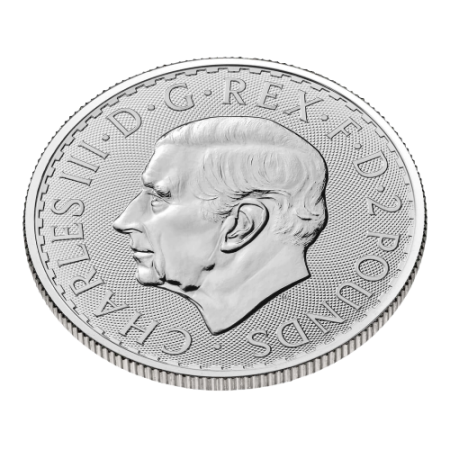 1 Oz 2024 Britannia Silver Coin King Charles III Image of 1 Oz 2024 Britannia Silver Coin King Charles III