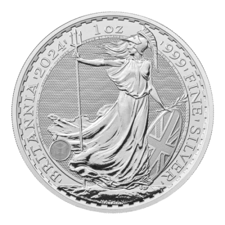 1 Oz 2024 Britannia Silver Coin King Charles III