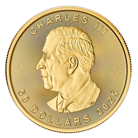 1 Toz Canadian Gold Maple Year 2025 - With Assay Card | PRE-ORDER Image of 1 Toz Canadian Gold Maple Year 2025 - With Assay Card | PRE-ORDER