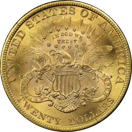 Image of 33.44 Grams $20 US Liberty Gold Coin 1897