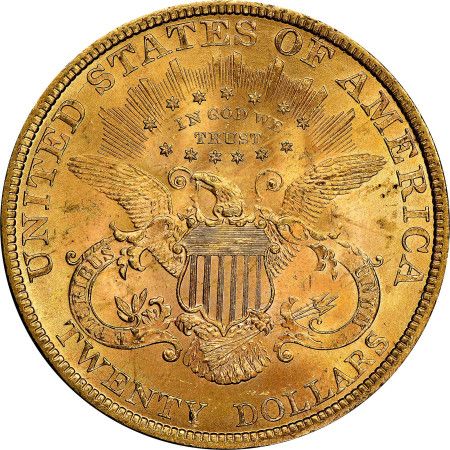 Image of 33.44 Grams $20 US Liberty Gold Coin 1894