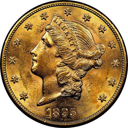 Image of 33.4 Grams USA Liberty Head Gold Coin 1895