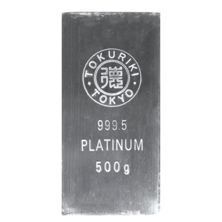 500 Gram Tokuriki Platinum Bar 999.5% LPPM