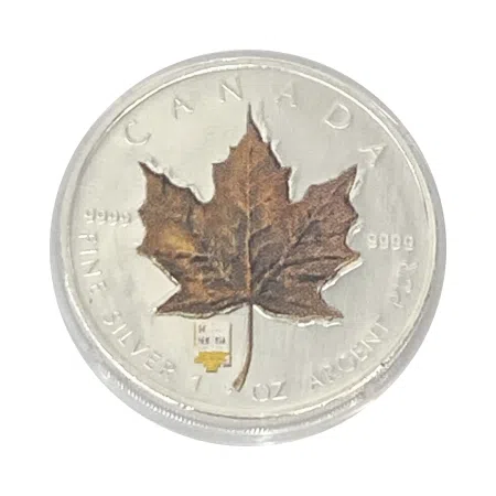 1 Oz Colorized Maple Leaf Silver Coin (Various Years)