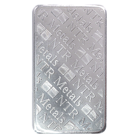 Image of 10 oz NTR Metals Silver Bar