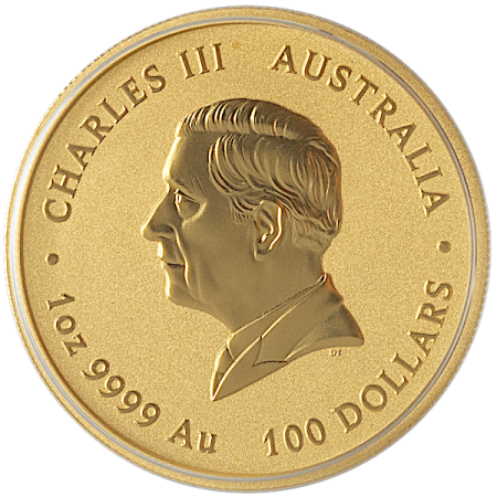 1 Oz Australian Lunar Series "Year of the Snake" Gold Coin (2025) Image of 1 Oz Australian Lunar Series "Year of the Snake" Gold Coin (2025)