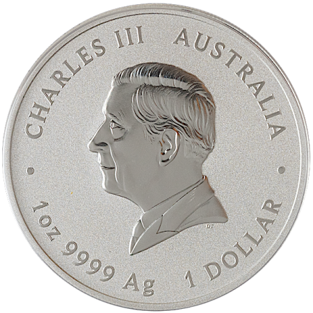 1 Oz Australian Lunar Series "Year of the Snake" Silver Coin (2025) Image of 1 Oz Australian Lunar Series "Year of the Snake" Silver Coin (2025)