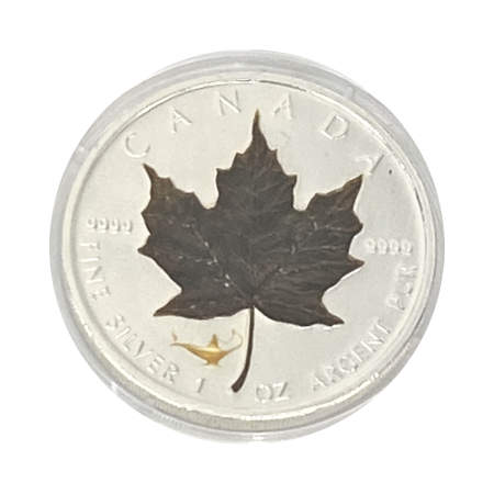 1 Oz Colorized Maple Leaf Silver Coin (Various Years) Image of 1 Oz Colorized Maple Leaf Silver Coin (Various Years)