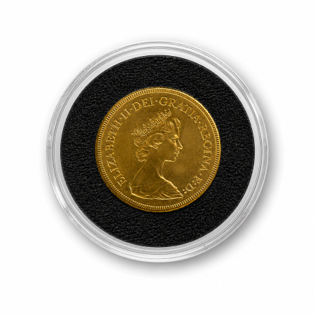 Image of 7.98 Gram Elizabeth II Sovereign Gold Coin 1980