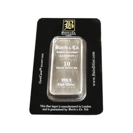 Silver 500 grams Investment Minted Bar - 999.9% Ag Image of Silver 500 grams Investment Minted Bar - 999.9% Ag