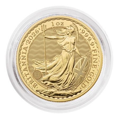 Image of 1 oz Gold Britannia Year 2026 King Charles III | PRE-ORDER