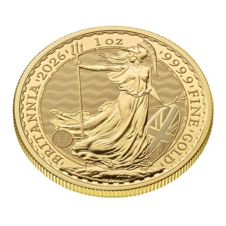 Image of 1 oz Gold Britannia Year 2026 King Charles III | PRE-ORDER