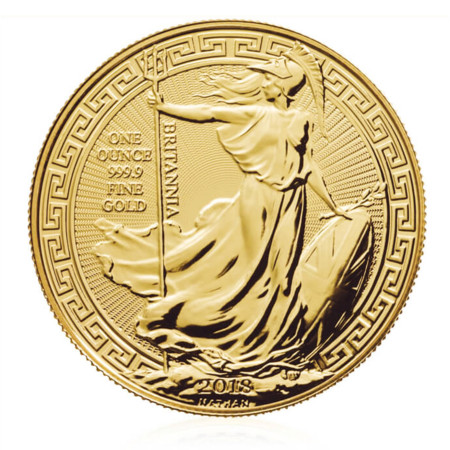 Image of 2018 Britannia Oriental Border - 1 oz Gold Bullion Coin
