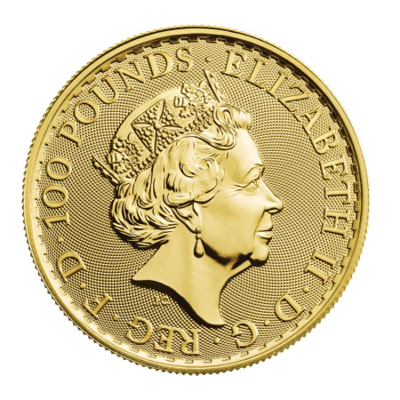 1 Oz UK Britannia Gold Coin 2022 Image of 1 Oz UK Britannia Gold Coin 2022
