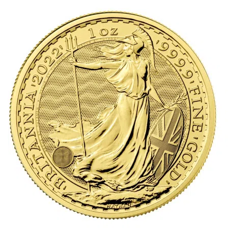 1 Oz UK Britannia Gold Coin 2022 