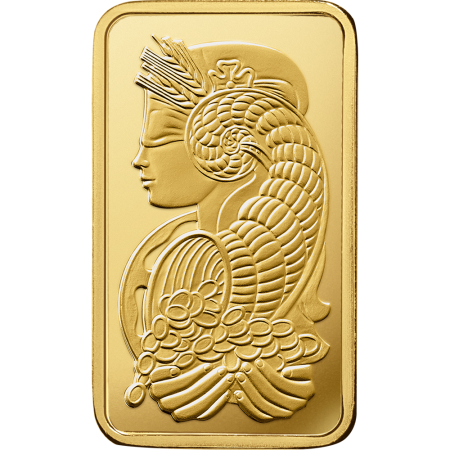 25x 1 Gram PAMP Lady Fortuna Gold Multigram Bar Image of 25x 1 Gram PAMP Lady Fortuna Gold Multigram Bar