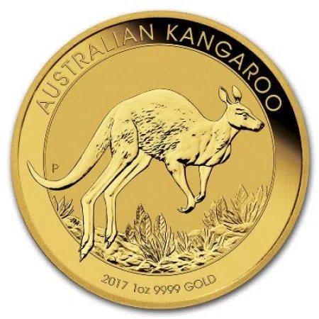 1 Oz Australian Kangaroo Gold Coin BU 2017