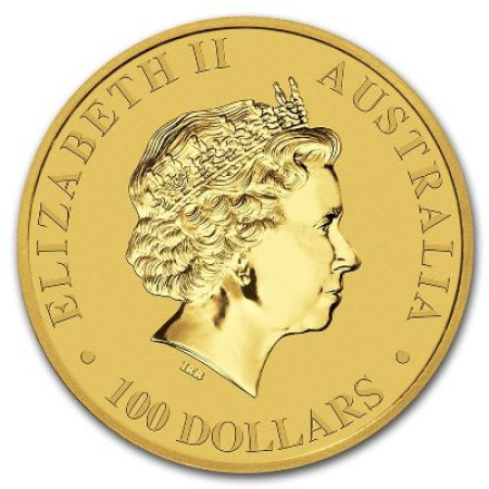 1 Oz Australian Kangaroo Gold Coin BU 2017 Image of 1 Oz Australian Kangaroo Gold Coin BU 2017