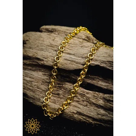 Gold Classic ‘O’Link Chain Necklace, 24K, 999%, 1.5mm, 65cm, 101.4 gram