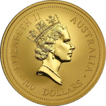 1 Oz Australian Lunar Series "Year of the Tiger" Gold Coin (1998) (Series 1) Image of 1 Oz Australian Lunar Series "Year of the Tiger" Gold Coin (1998) (Series 1)