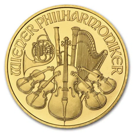 Image of 1 oz Austrian Philharmonic Gold Coin 2022