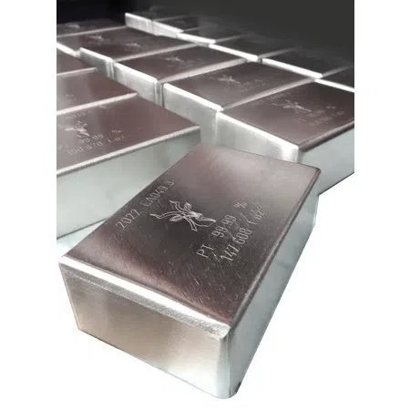 Image of Platinum ingot - South Africa LPPM Good Delivery - Various Bar Weights 