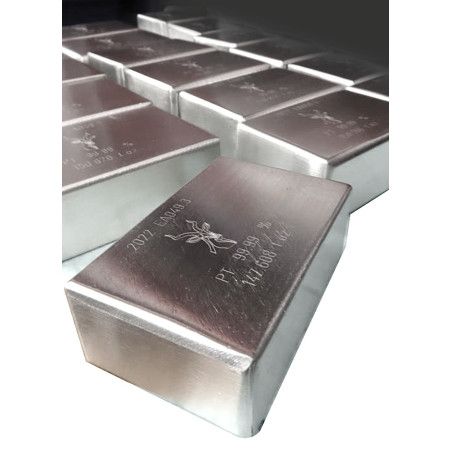 Platinum ingot - South Africa LPPM Good Delivery - Various Bar Weights 