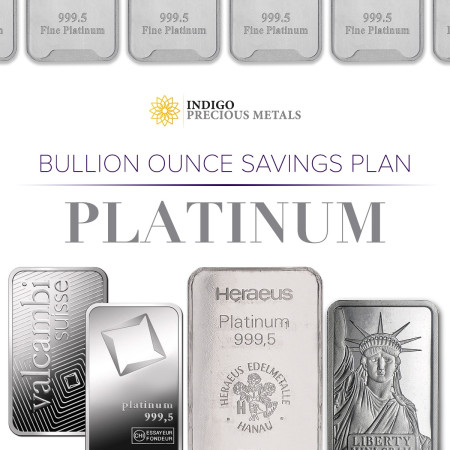 Image of Indigo’s Bullion Ounce Savings Plan PLATINUM - Full Metal Allocation