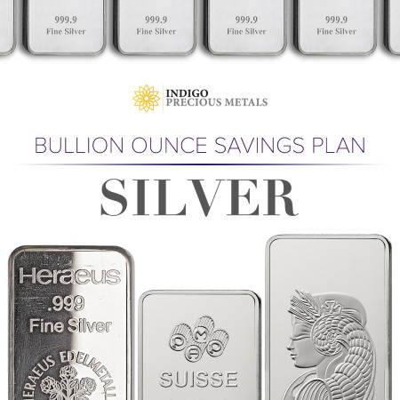 Image of Indigo’s Bullion Ounce Savings Plan SILVER - Full Metal Allocation