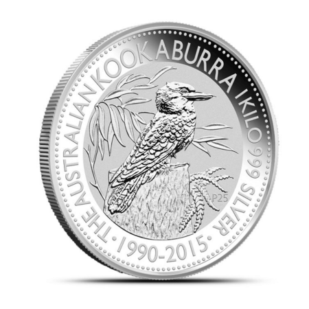 Image of 2015 Australia 1 kilo Silver Kookaburra BU