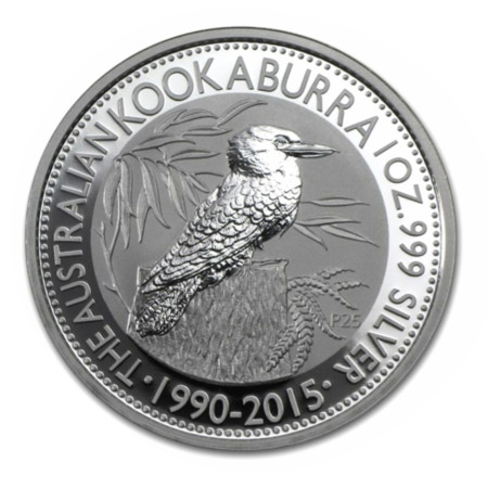Image of 1 Oz Australia Kookaburra .999% Silver Coin BU 2015