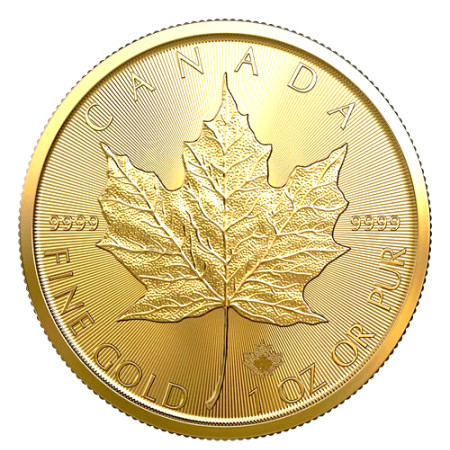 Image of 1 Toz Canadian Gold Maple Year 2023