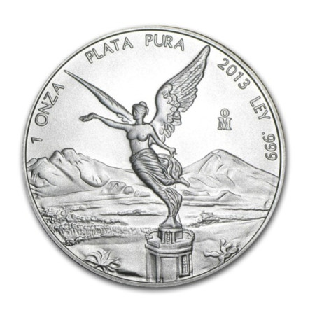 1 oz Mexican Libertad .999% Fine Silver Coin 2011 Image of 1 oz Mexican Libertad .999% Fine Silver Coin 2011