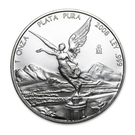1 oz Mexican Libertad .999% Fine Silver Coin 2013 Image of 1 oz Mexican Libertad .999% Fine Silver Coin 2013