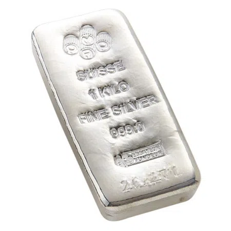 PAMP Suisse 1 Kilo Cast 999 Silver Bar 