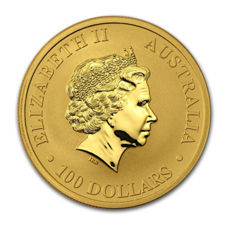 1 Oz Australian Kangaroo Gold Coin BU 2011 Image of 1 Oz Australian Kangaroo Gold Coin BU 2011