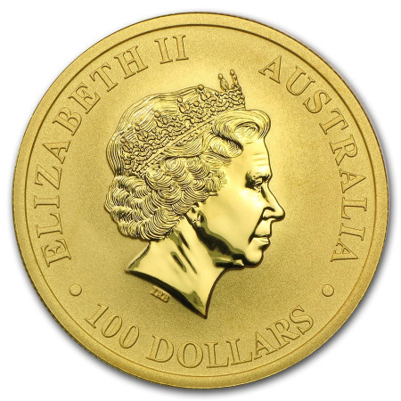 1 Oz Australian Kangaroo Gold Coin BU 2016 Image of 1 Oz Australian Kangaroo Gold Coin BU 2016